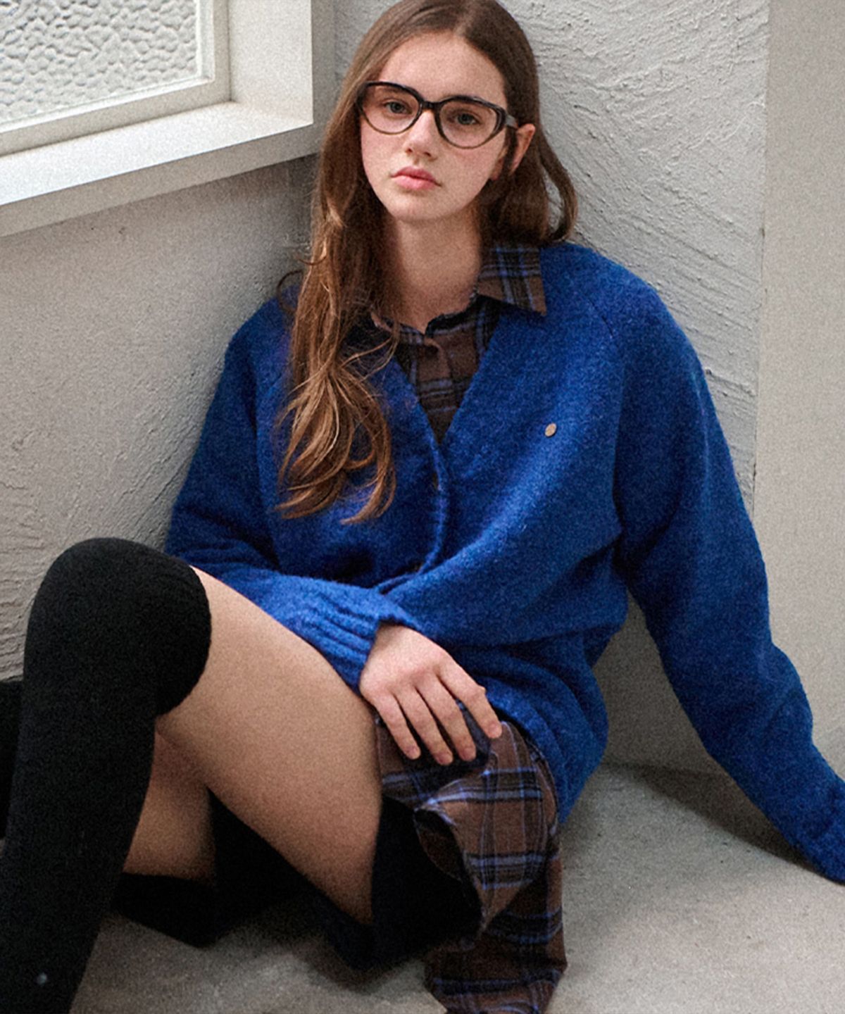 슬로우롤리(SLOWLOLLI) Comfort wool knit cardigan_4 Colors