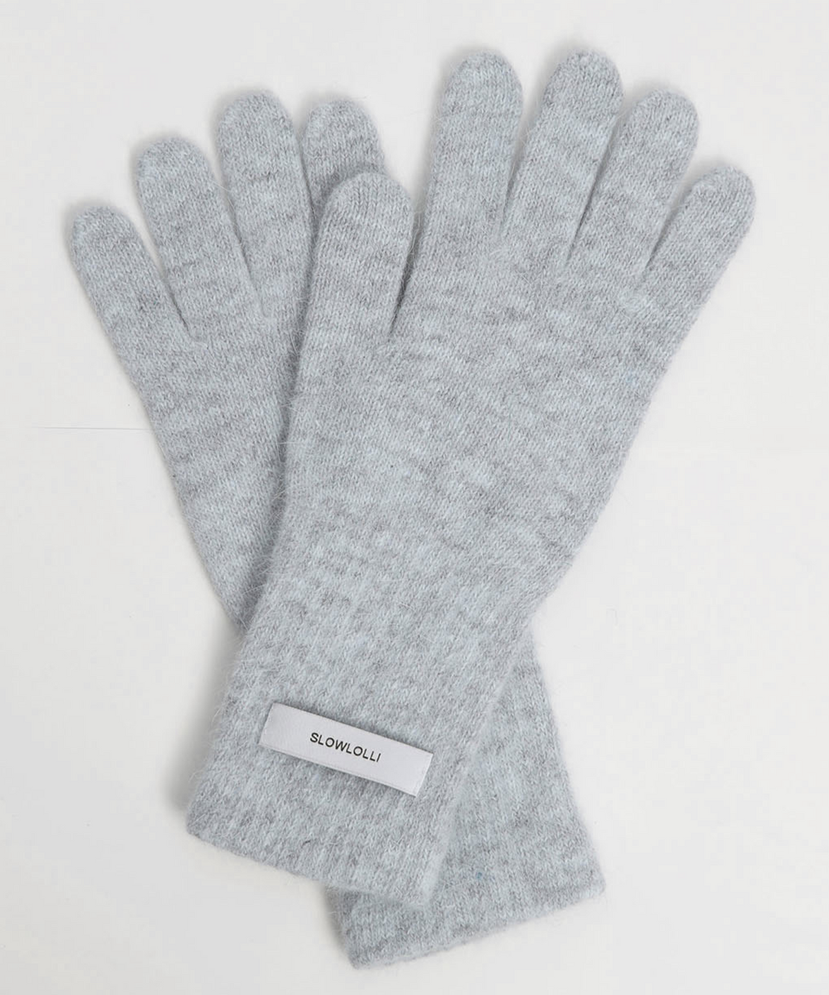 슬로우롤리(SLOWLOLLI) Soft angora kint gloves_4 Colors