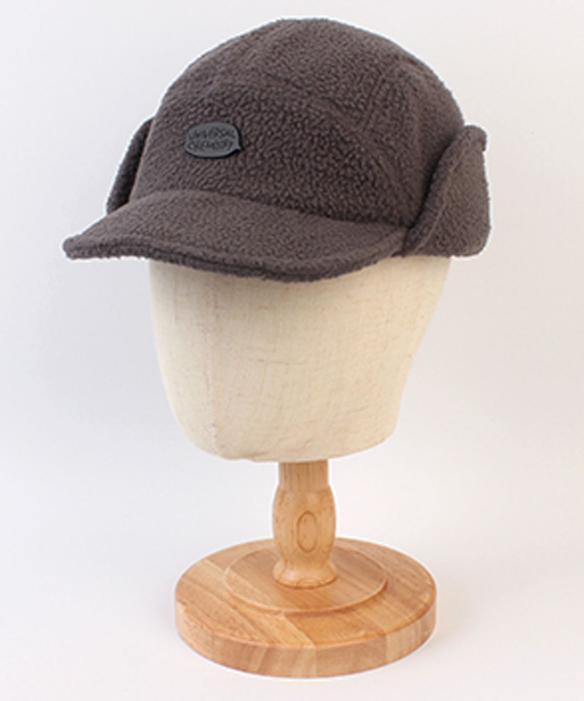 유니버셜 케미스트리(UNIVERSAL CHEMISTRY) Fleece Gray Half Earflap Cap  귀달이모자