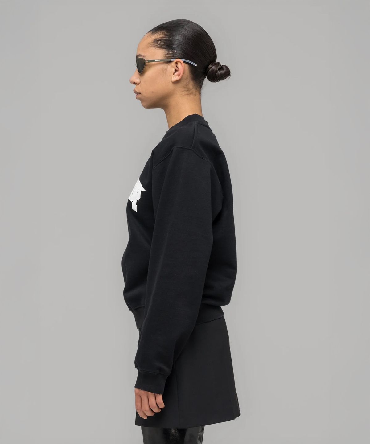 032씨(032C) (U) 원 달러 빌 크루넥 워시드 블랙 ONE DOLLAR BILL CREWNECK WASHED BLACK