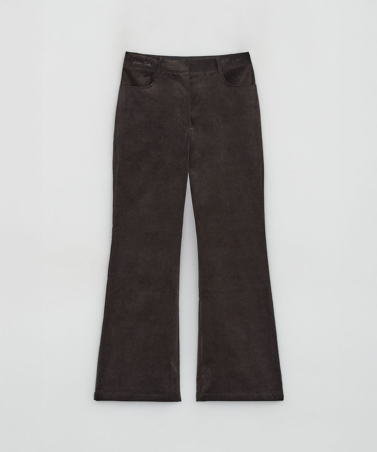 로우타이드(LOW TIDE) CORDUROY BOOTCUT PANTS [BROWN]