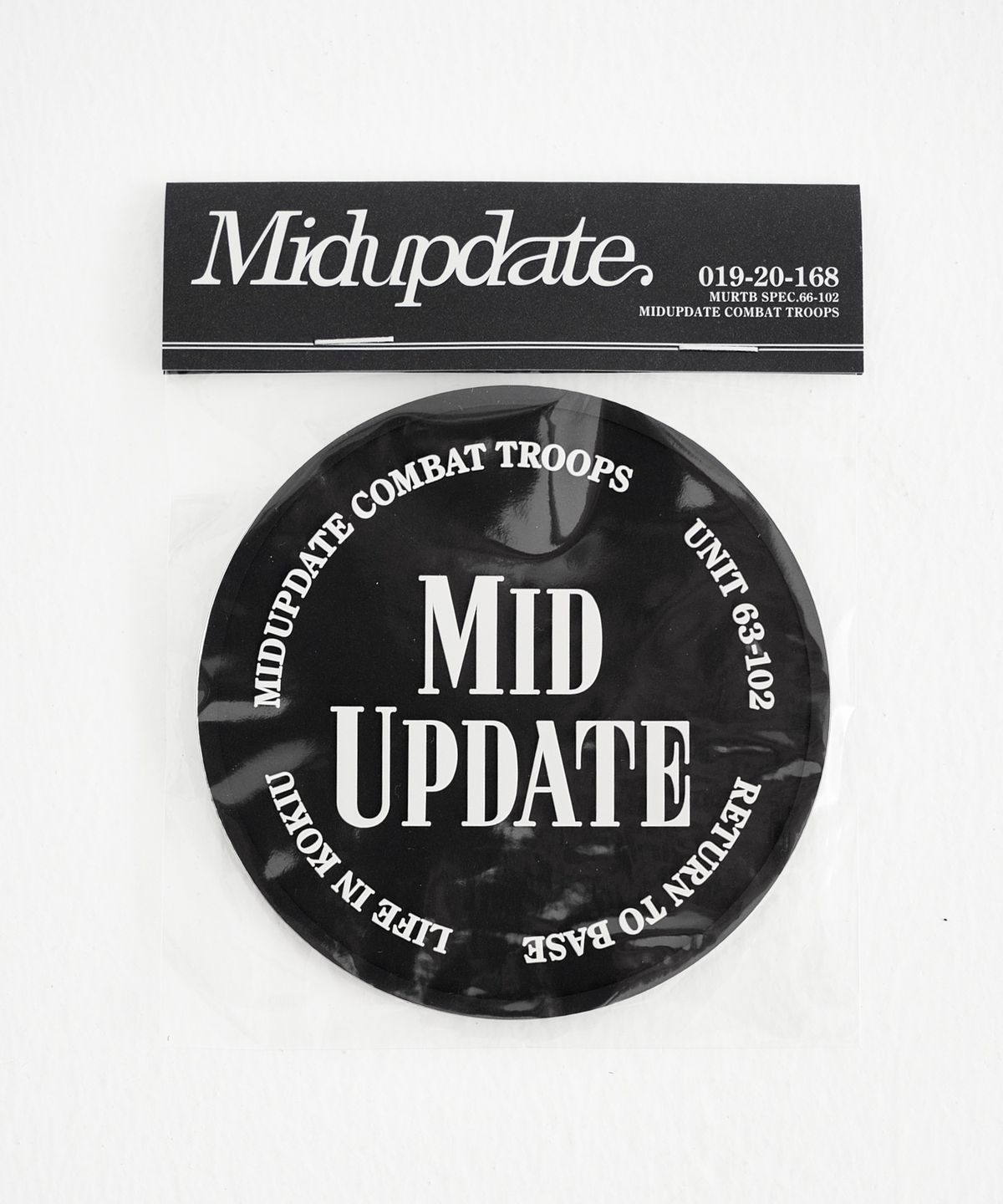 미드업데이트(MIDUPDATE) MIDUPDATE RUBBER COASTER_2color