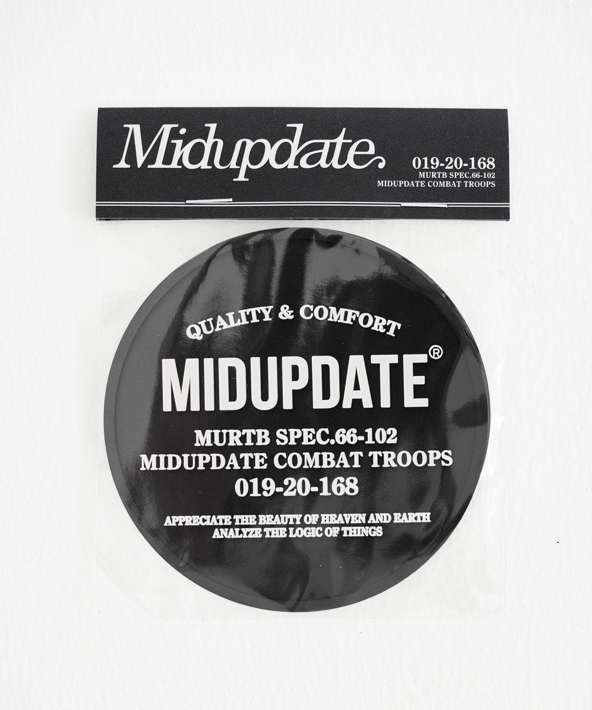미드업데이트(MIDUPDATE) MIDUPDATE RUBBER COASTER_2color