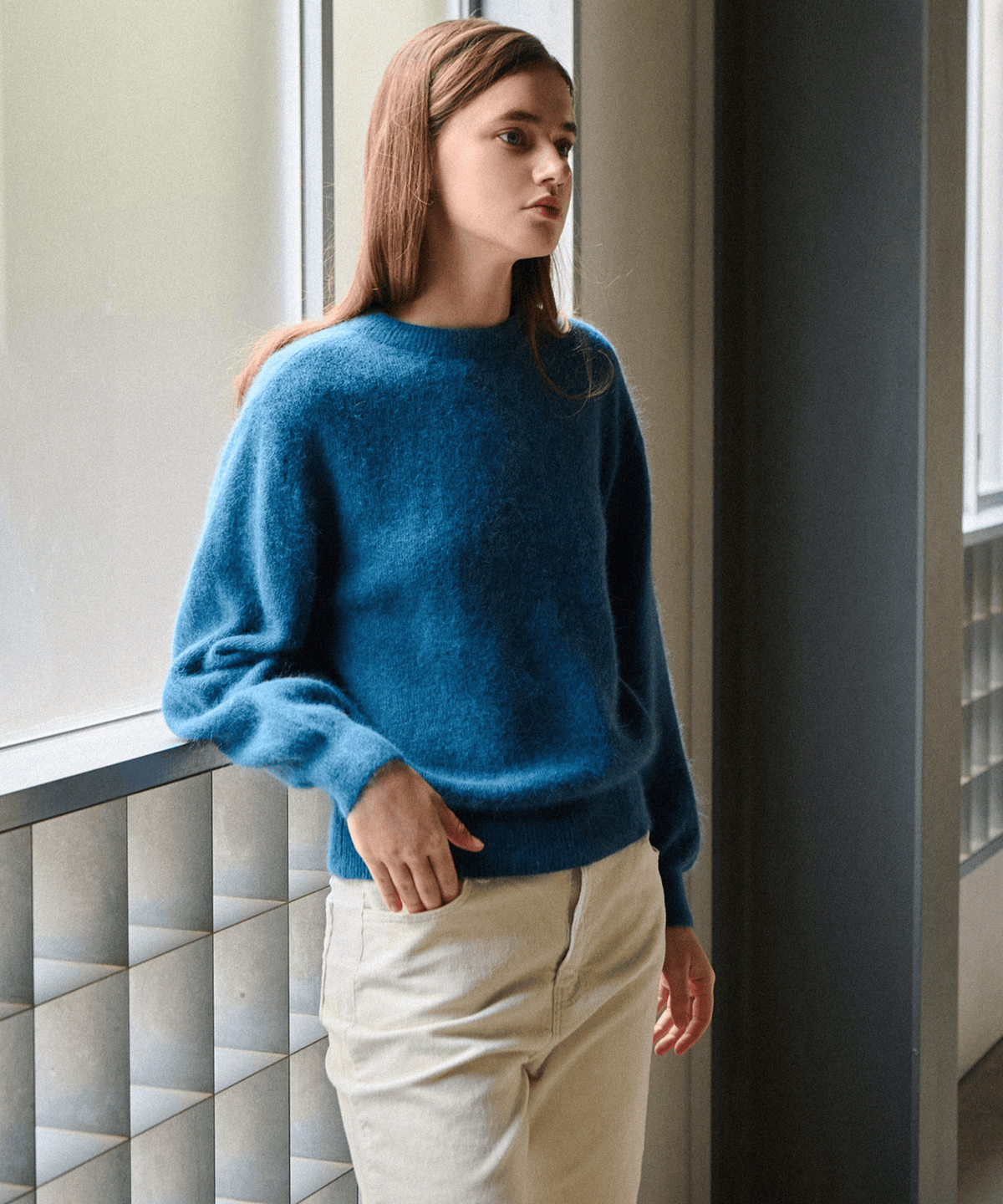 슬로우롤리(SLOWLOLLI) Cloud angora knit_3 Colors