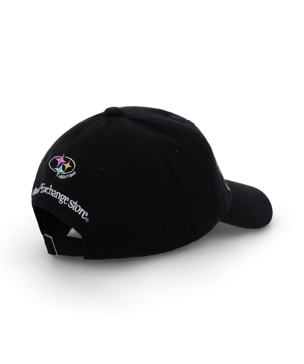 그램 아운스 파운드(GRAM OUNCE POUND) TYPO OVERLAPPED 6-PANEL CAP Black & PInk