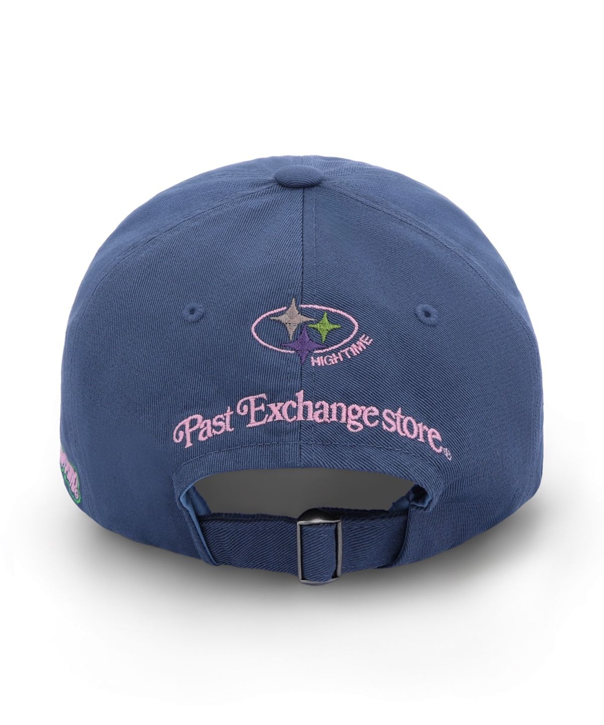 그램 아운스 파운드(GRAM OUNCE POUND) TYPO OVERLAPPED 6-PANEL CAP Washed Navy