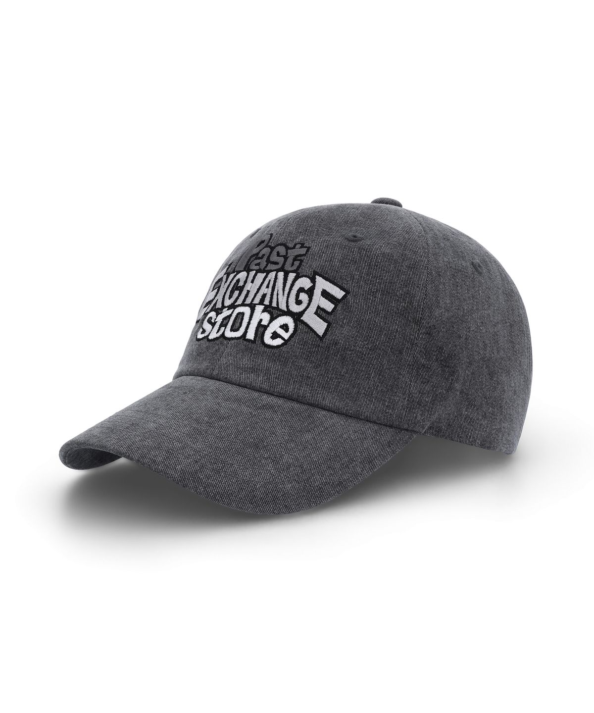 그램 아운스 파운드(GRAM OUNCE POUND) PX Wave Logo 6-Panel Cap Pigment Charcoal