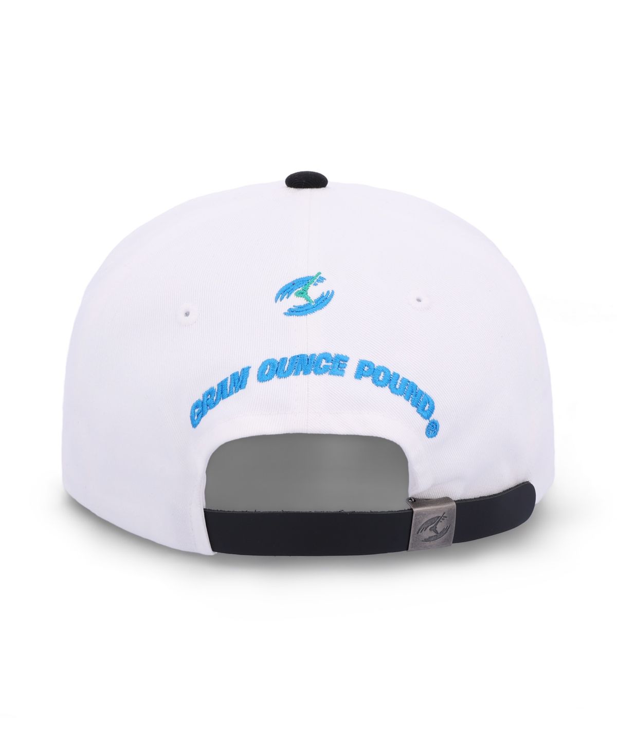 그램 아운스 파운드(GRAM OUNCE POUND) GOPPX World Two Tone 5-Panel Cap White