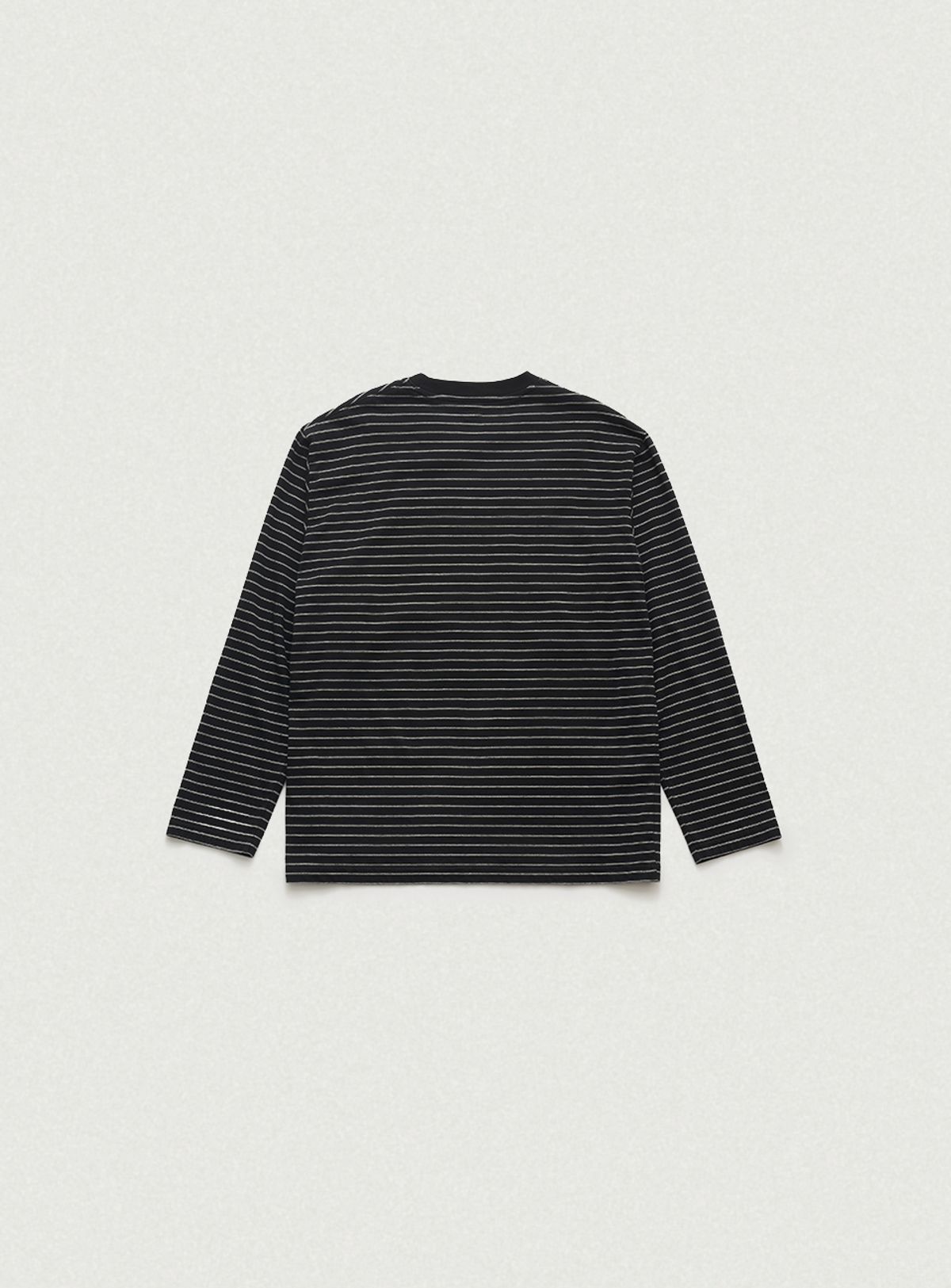 더바넷(THEBARNNET) Barnnet Stripe Overfit T-shirt_Black