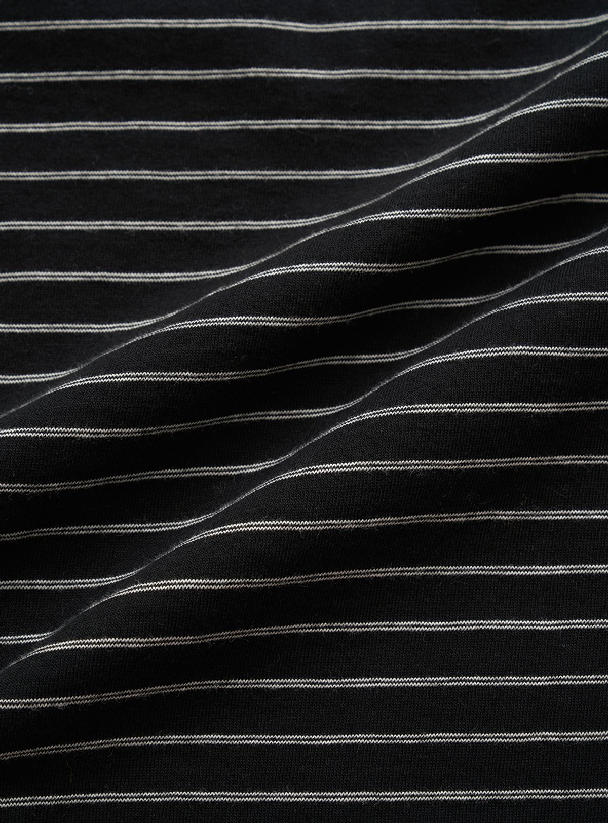 더바넷(THEBARNNET) Barnnet Stripe Overfit T-shirt_Black