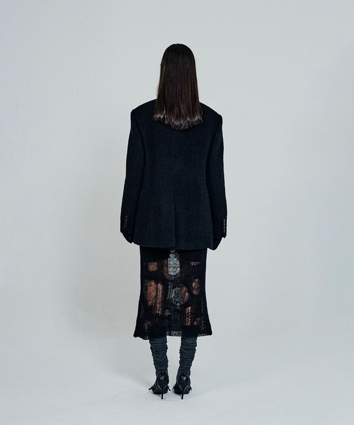 더애틋(THE AÉTUT) Two-Button Alpaca Blend Overfit Jacket_Black
