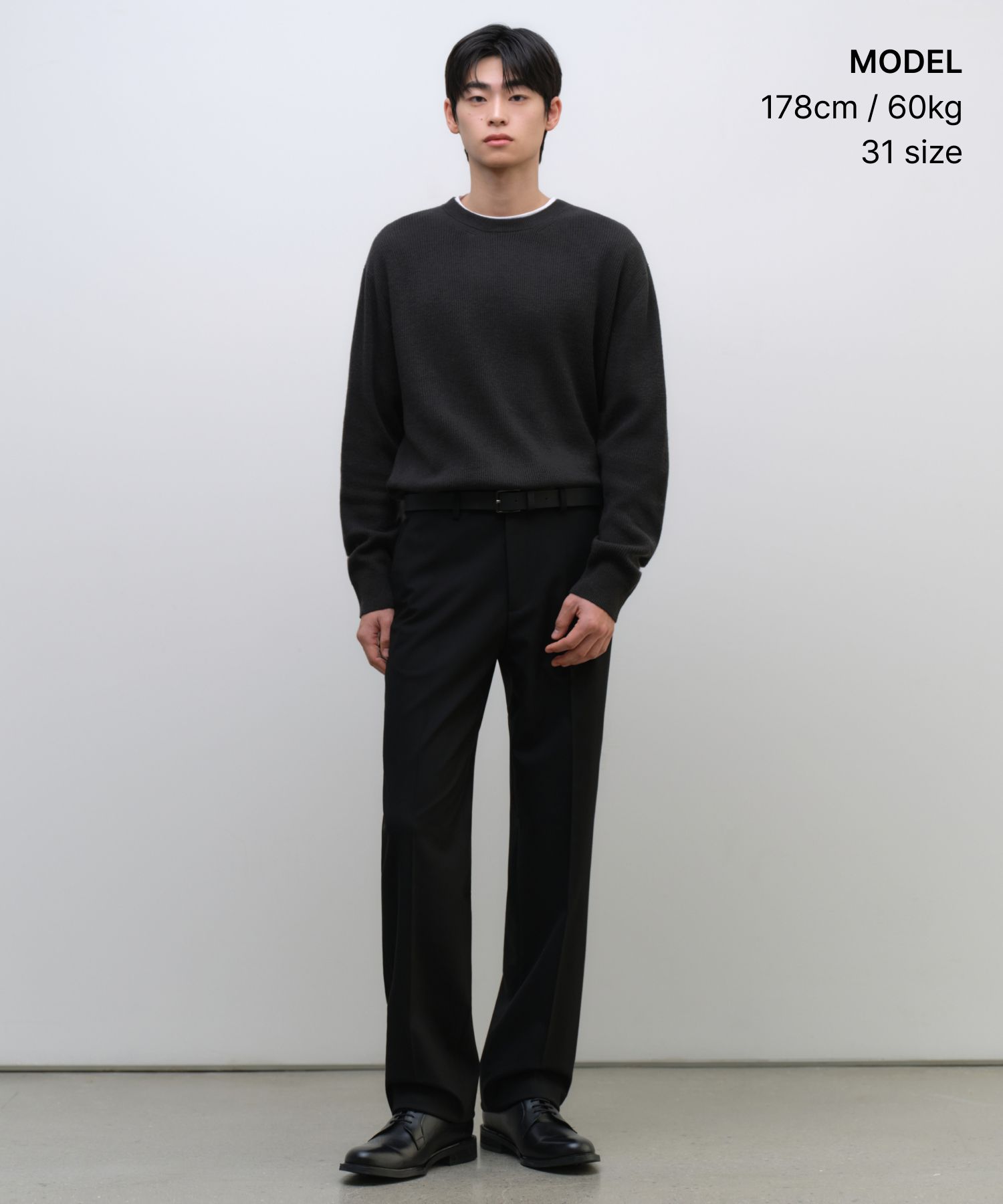 MUSINSA公式 | MUSINSA STANDARD ウィップコードストレートヒドン