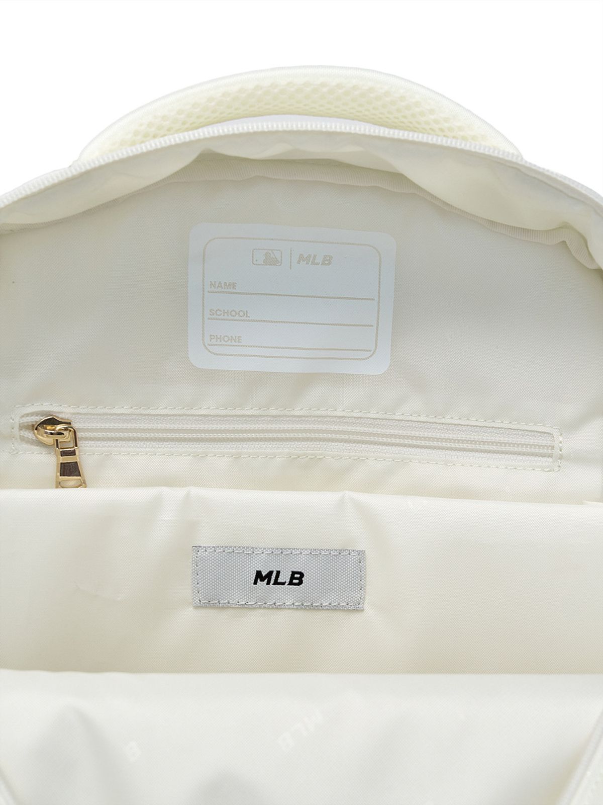 엠엘비 키즈(MLB KIDS) 엔젤스 책가방 세트 LAA (Cream)