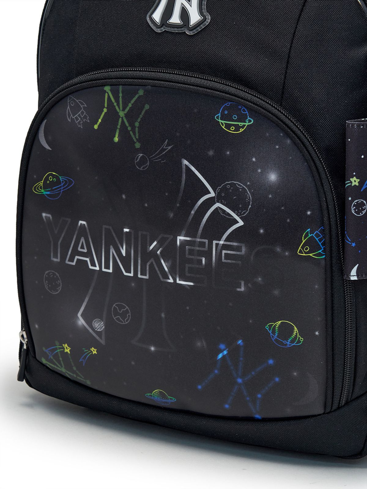 엠엘비 키즈(MLB KIDS) LED + 렌티큘러 책가방 세트 NY (Black)