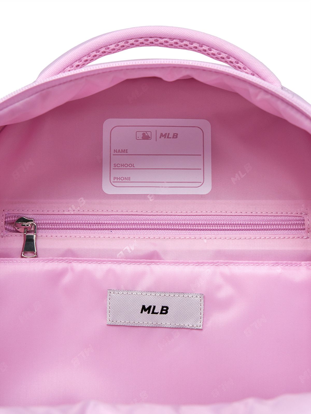 엠엘비 키즈(MLB KIDS) 오로라 책가방 세트 NY (Pink)