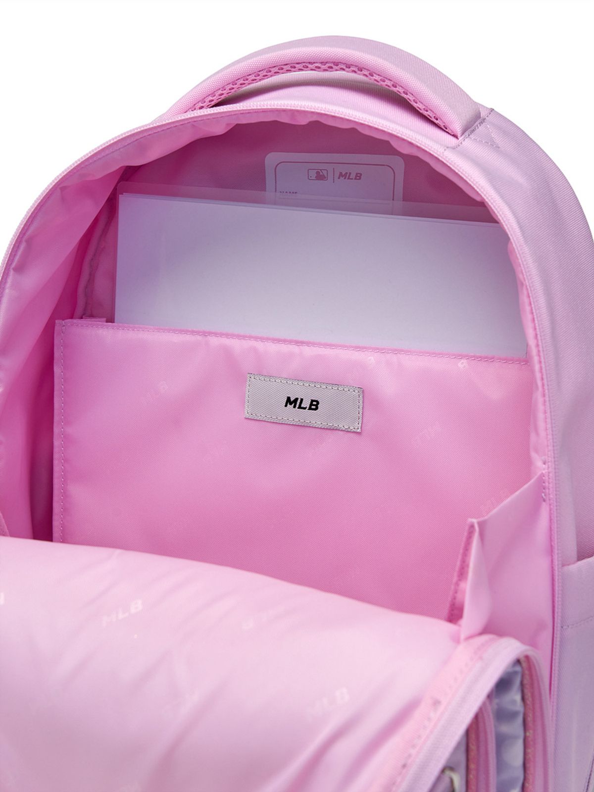 엠엘비 키즈(MLB KIDS) 오로라 책가방 세트 NY (Pink)