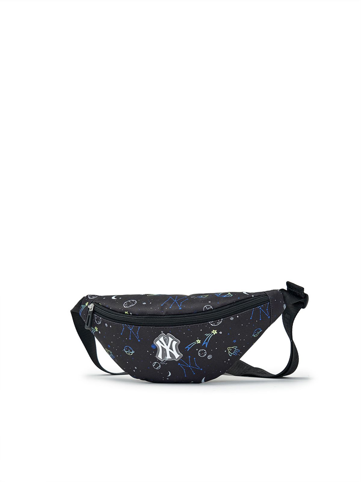 엠엘비 키즈(MLB KIDS) 우주패턴 웨이스트백 NY (Black)