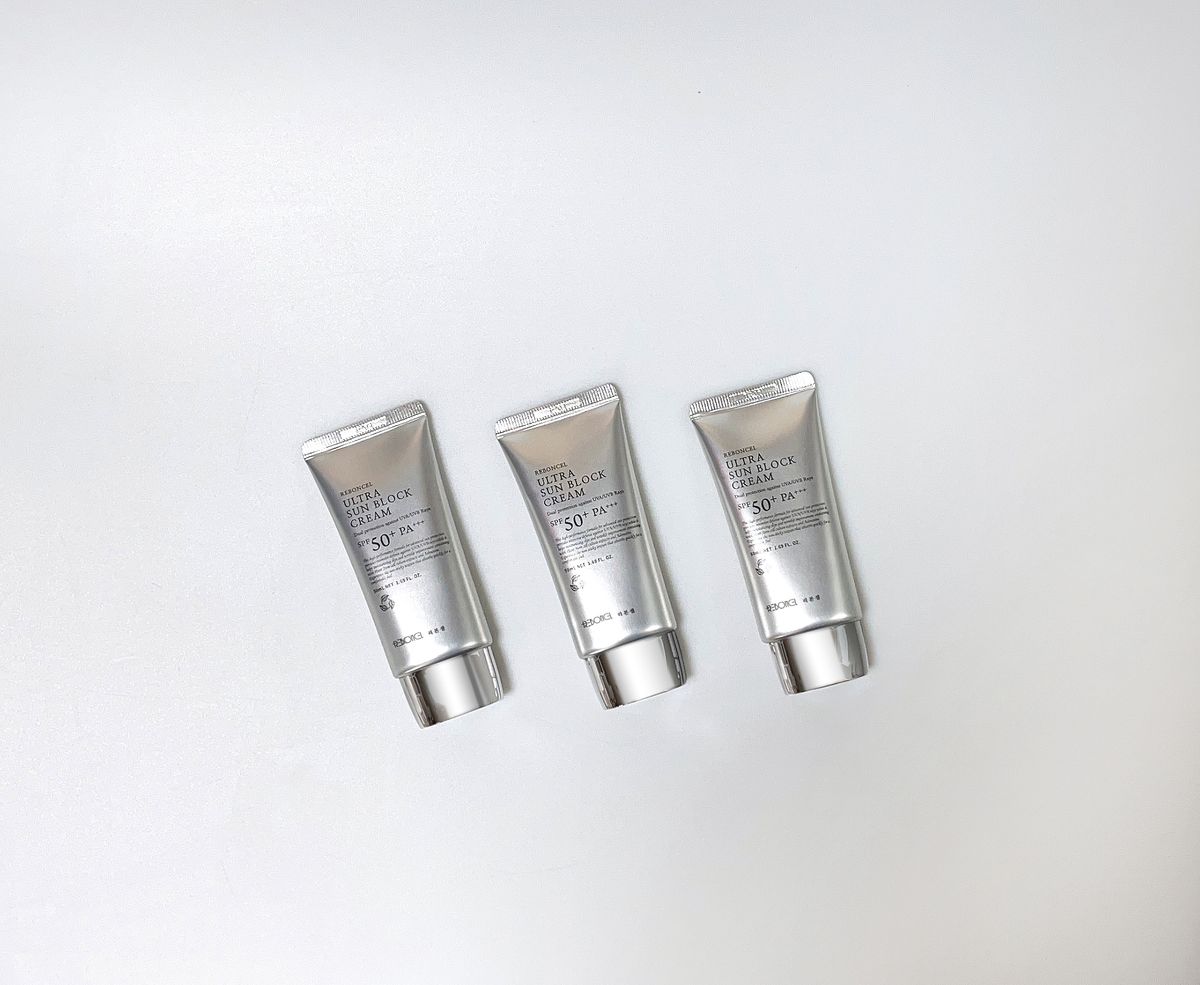 리본셀(REBONCEL) 울트라 선블럭 크림 50mL