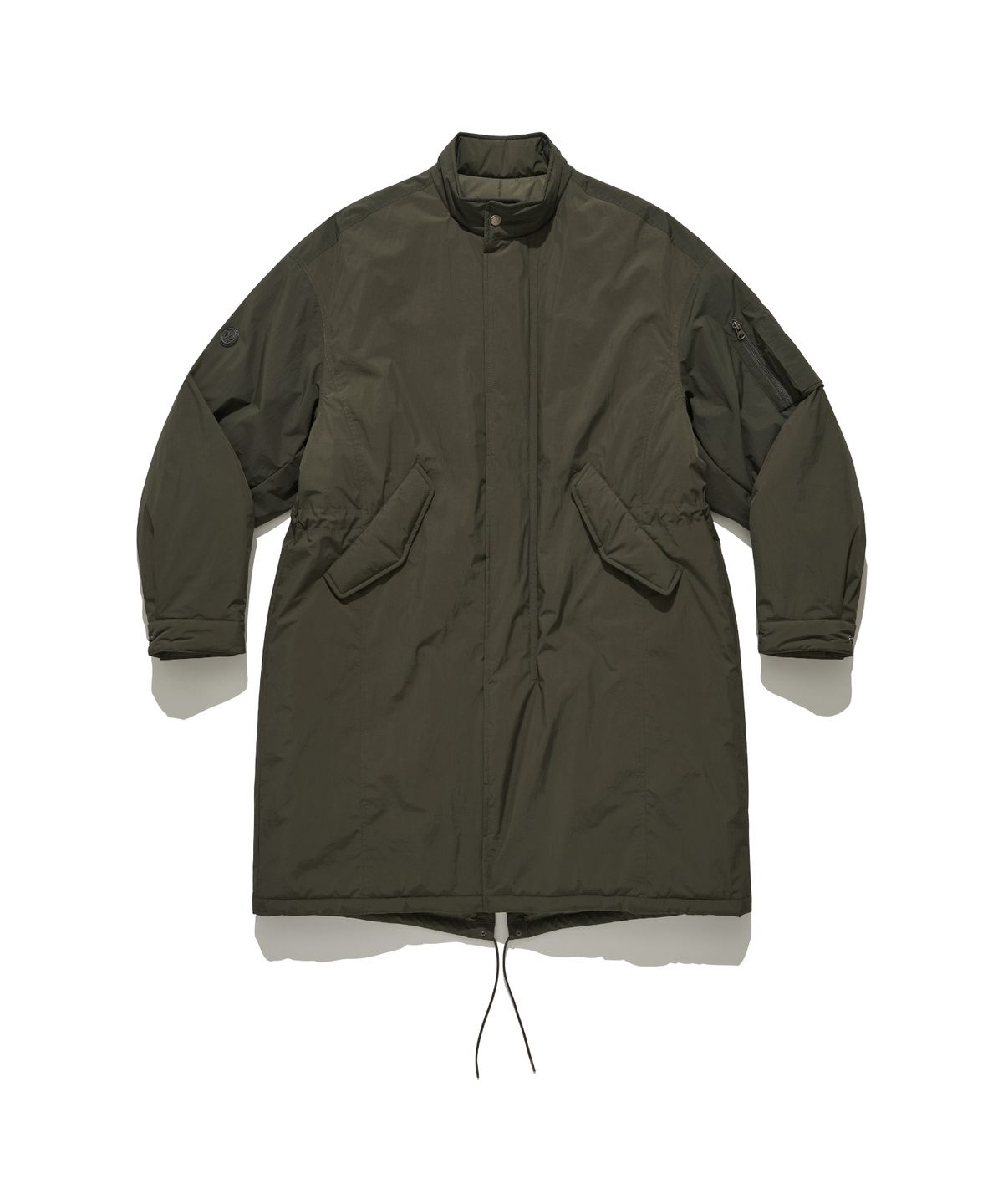 힐리먼트(HELEMENT) 폴리 필드 패딩 야상 (KHAKI)