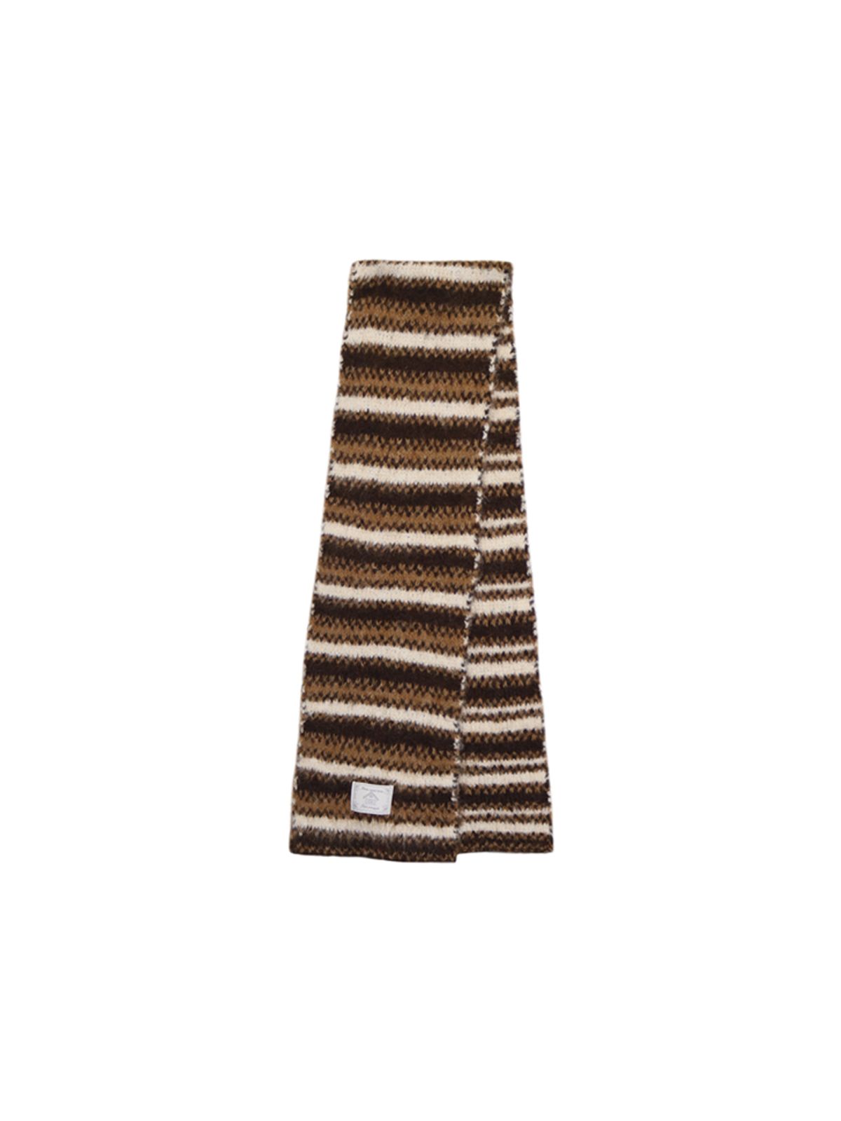 핑크파인애플(PINK PINEAPPLE) COZY VINTAGE MUFFLER_BROWN