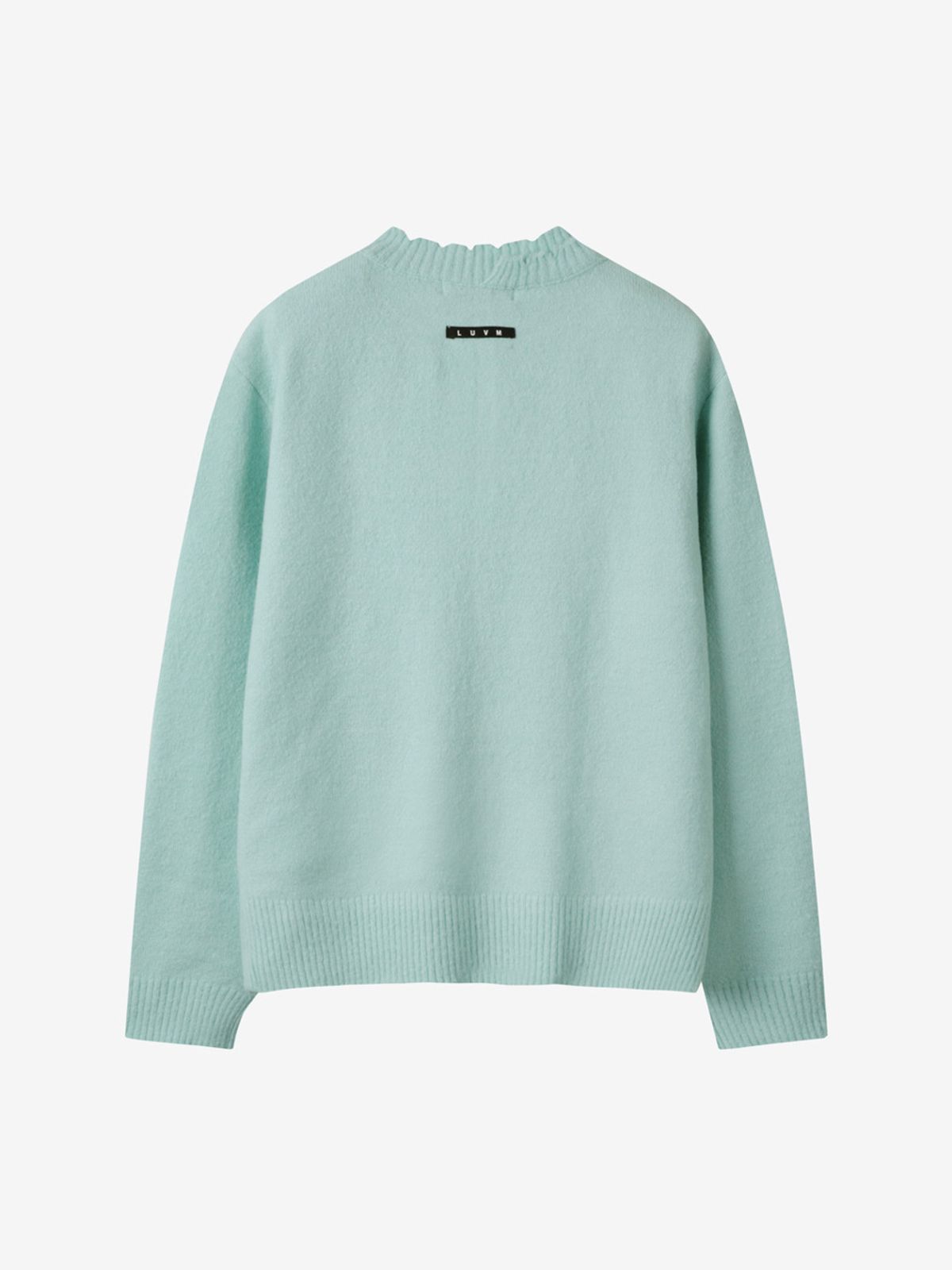 엘유브이엠(LUVM) OVERSIZE KNIT PULLOVER_MINT