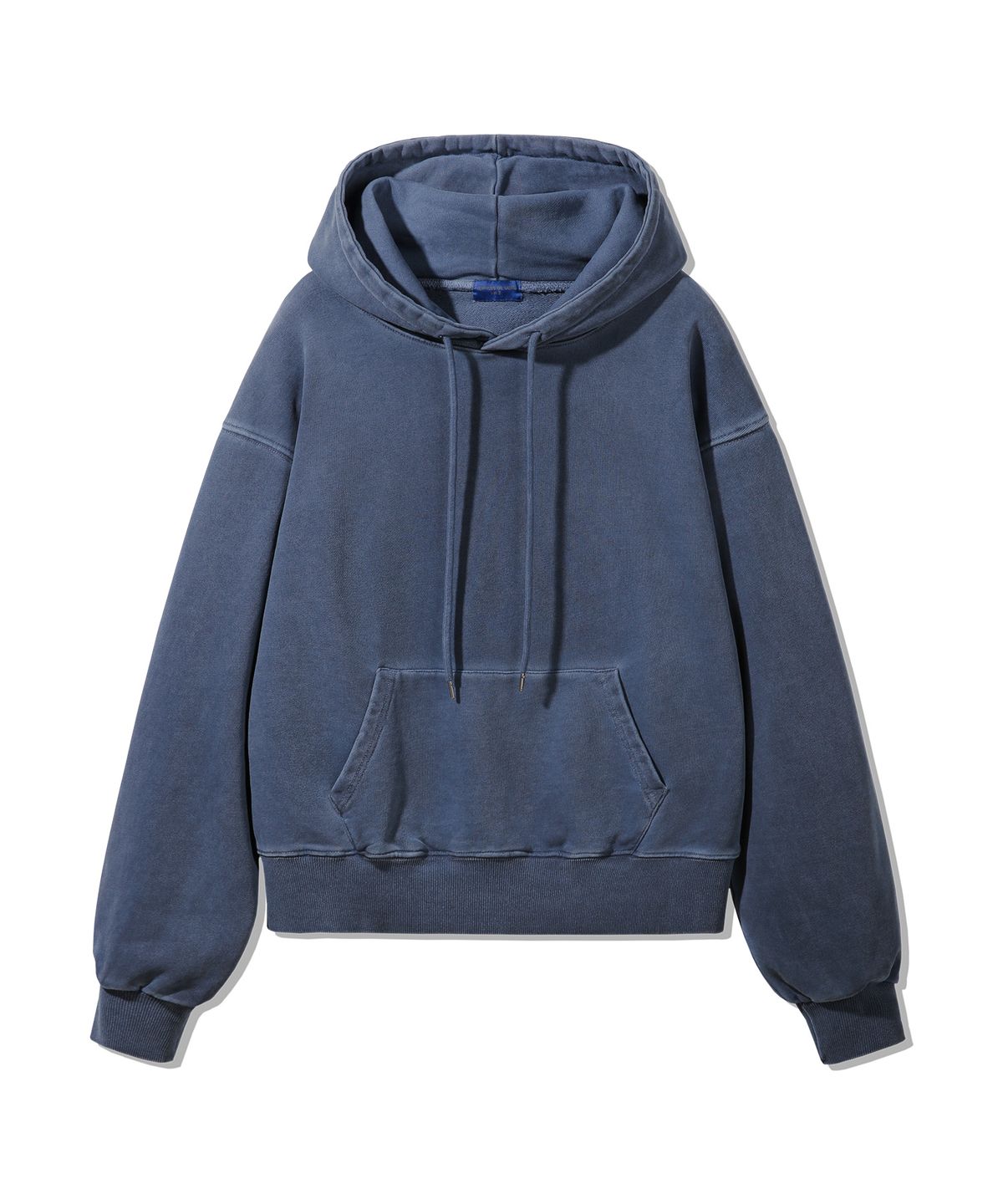 앨빈클로(ALVINCLO) 피그먼트 크롭 후드티 DLX2974 (4 COLOR)
