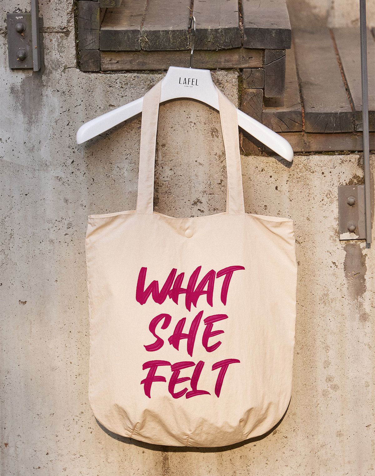 라펠 소로브(LAFELSORTOF) WAHT SHE FELT_에코백