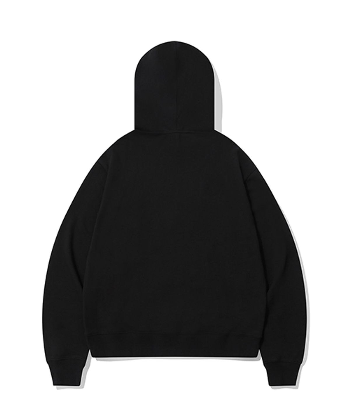 크리스첼로(CRISCELO) 시그널 로고 후드 2WAY ZIP-UP_블랙