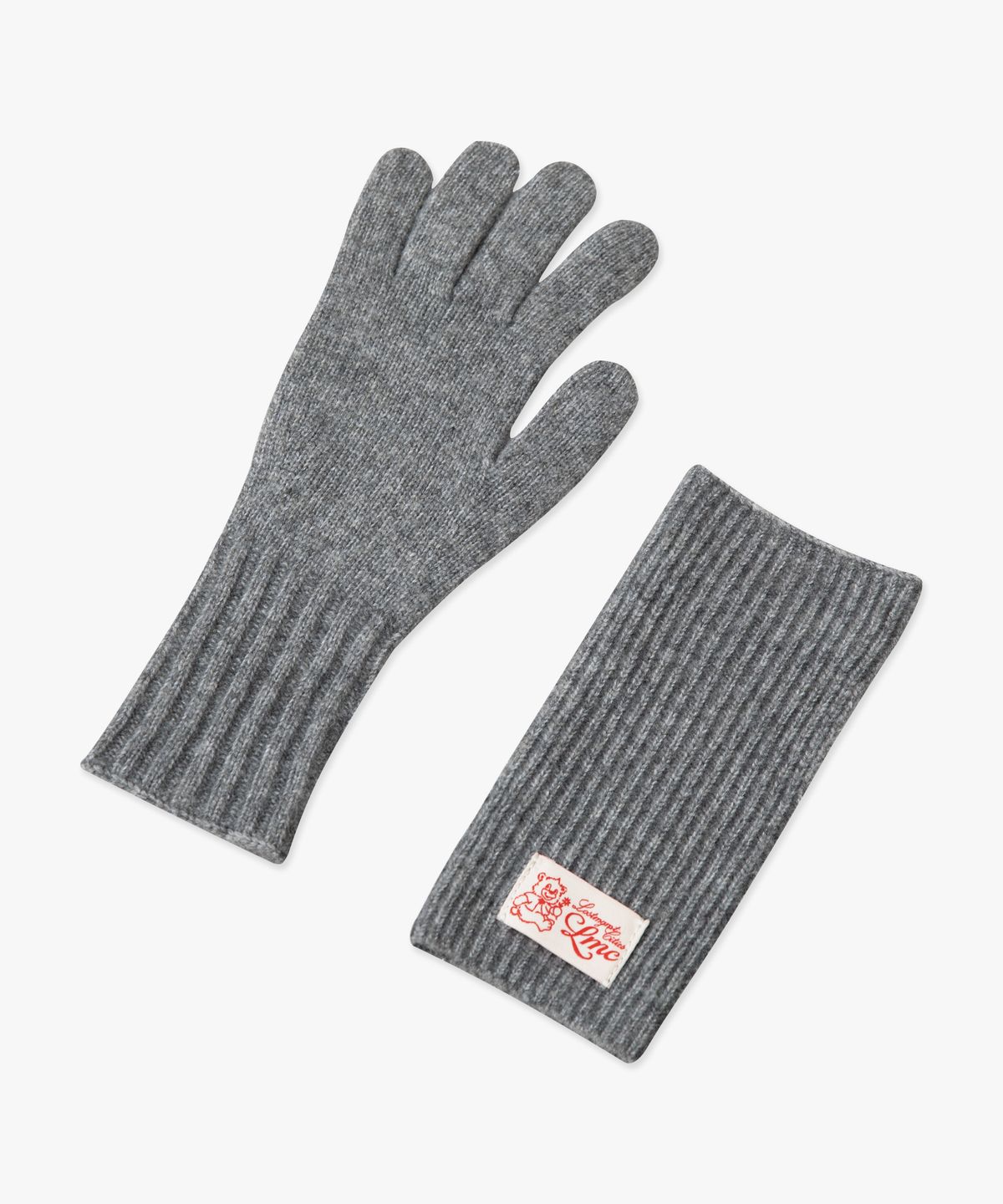 엘엠씨(LMC) LAYERED KNIT GLOVES gray