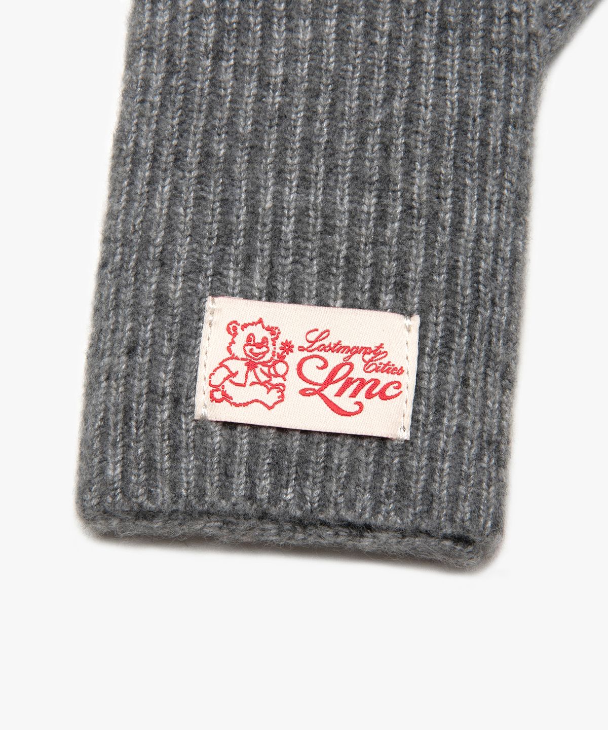 엘엠씨(LMC) LAYERED KNIT GLOVES gray
