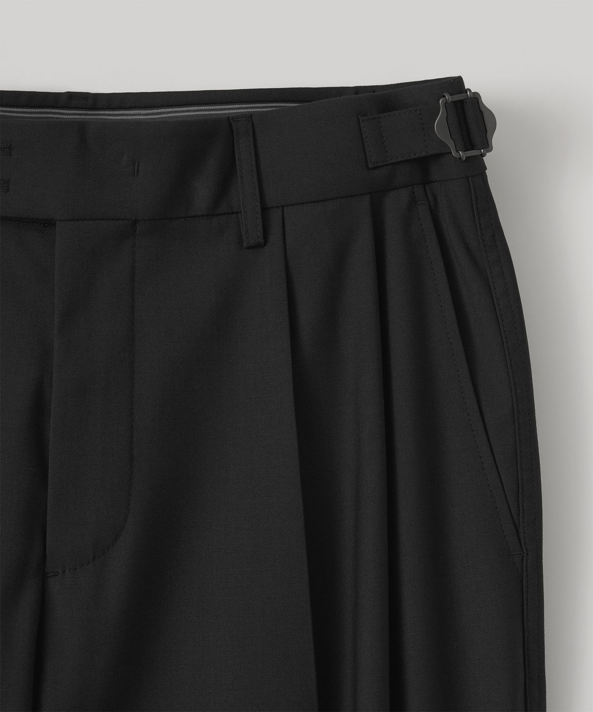 어나더 오피스(ANOTHER OFFICE) [AW] Santiago Slacks flexible (Black)