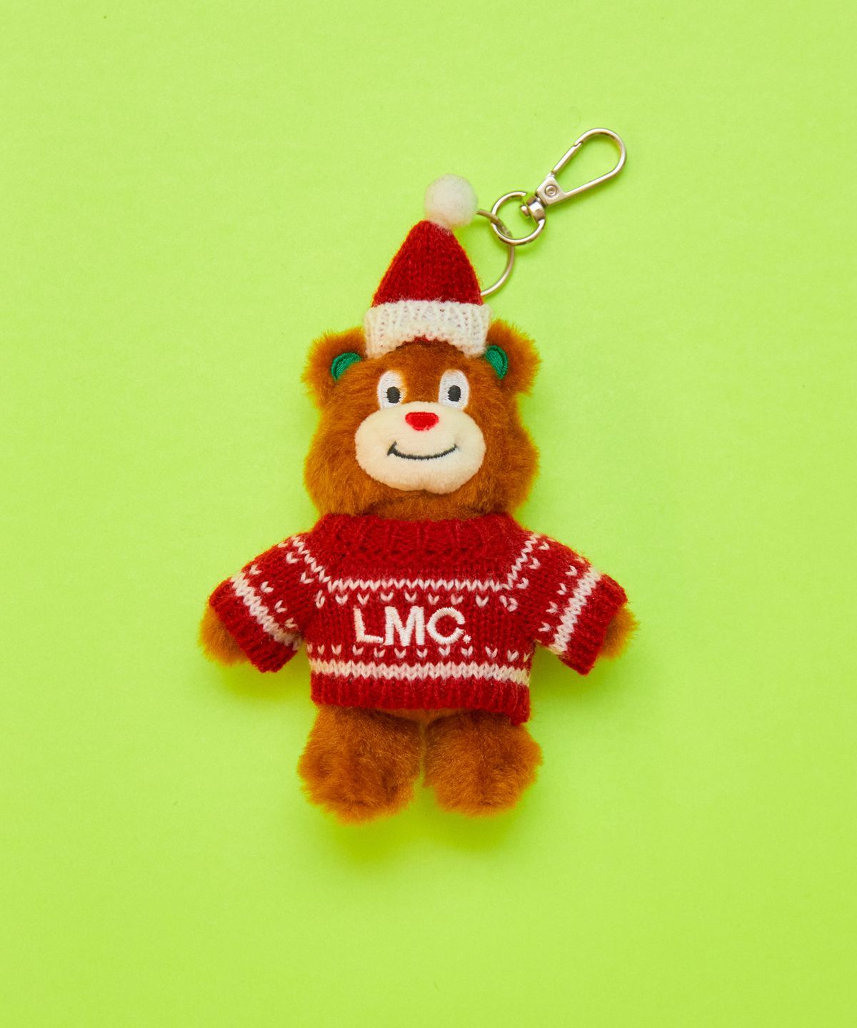 엘엠씨(LMC) CHRISTMAS BEAR KEYRING dark brown