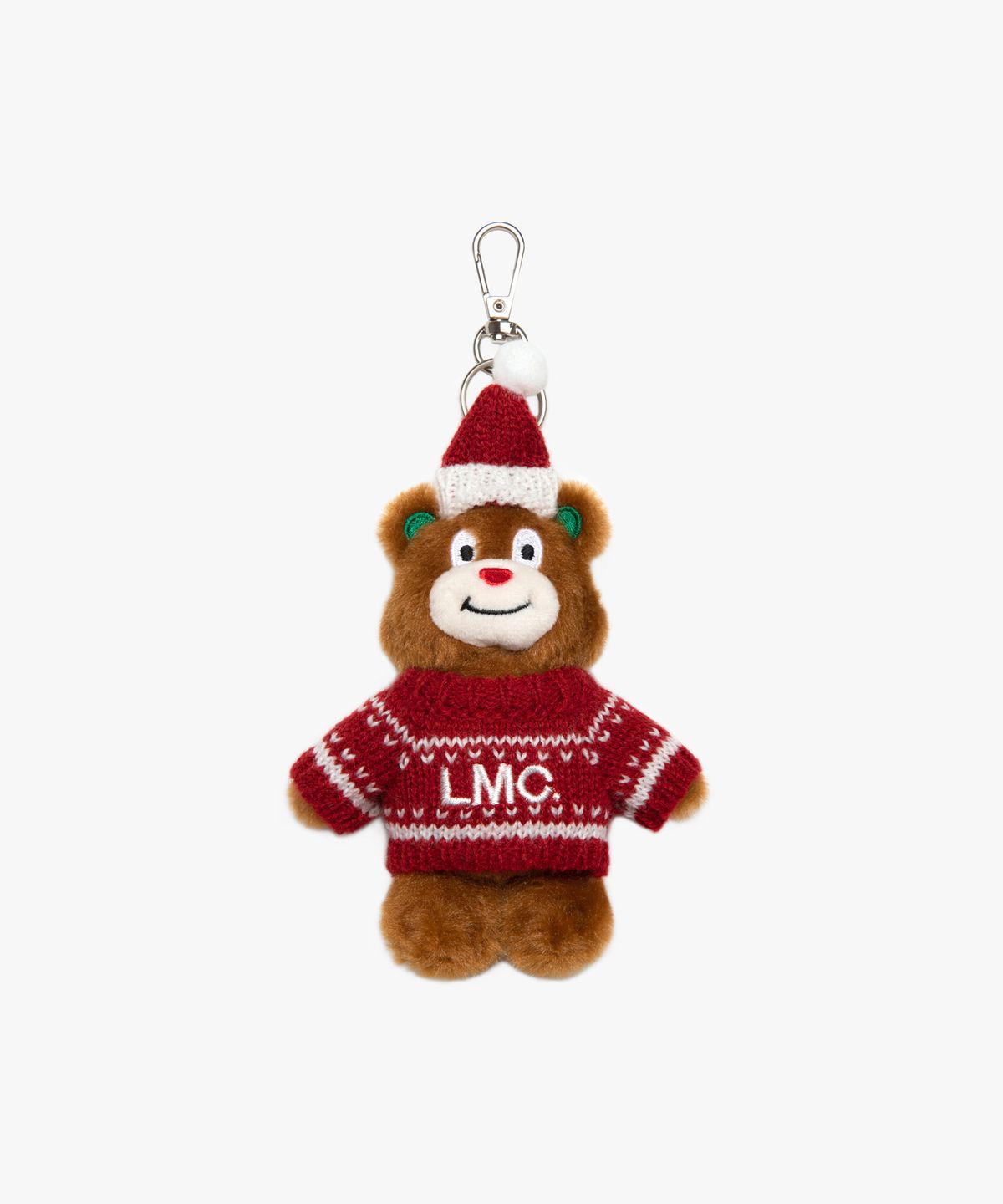 엘엠씨(LMC) CHRISTMAS BEAR KEYRING dark brown