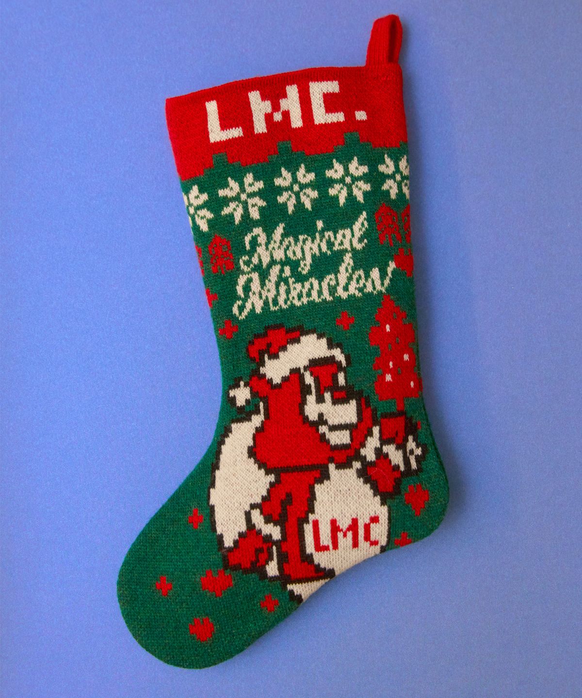 엘엠씨(LMC) CHRISTMAS BEAR STOCKING green