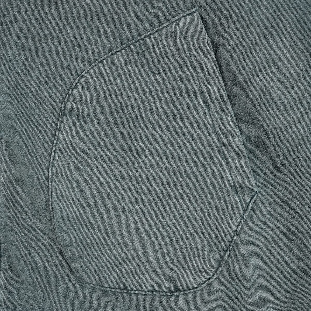 피오에스알(POSR) OVD THERMAL ZIP HOODIE / FADED GREEN