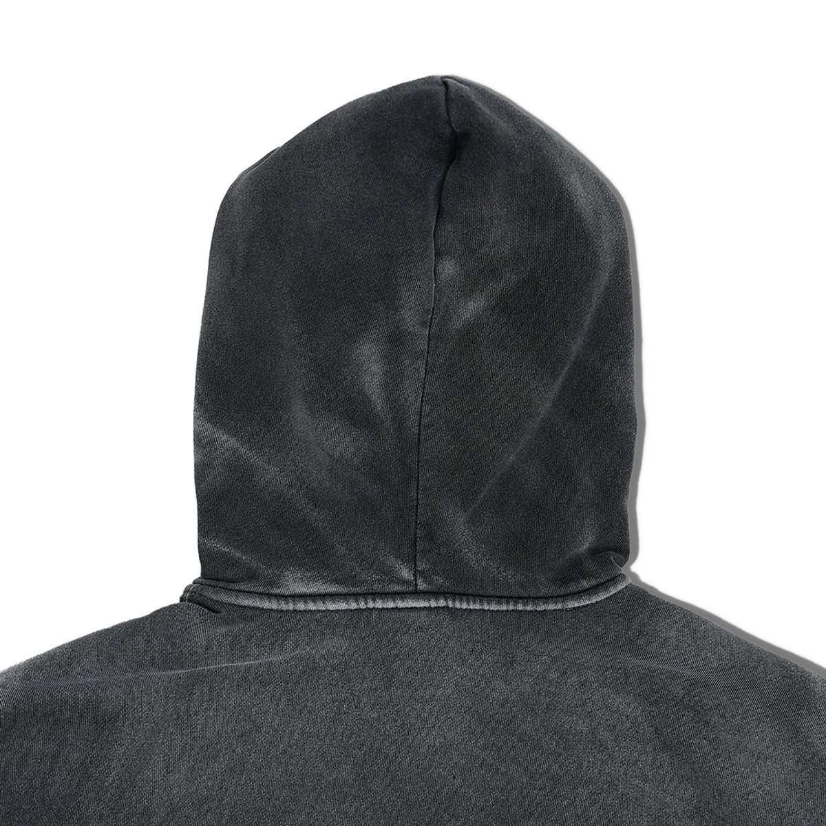 피오에스알(POSR) OVD THERMAL ZIP HOODIE / FADED BLACK