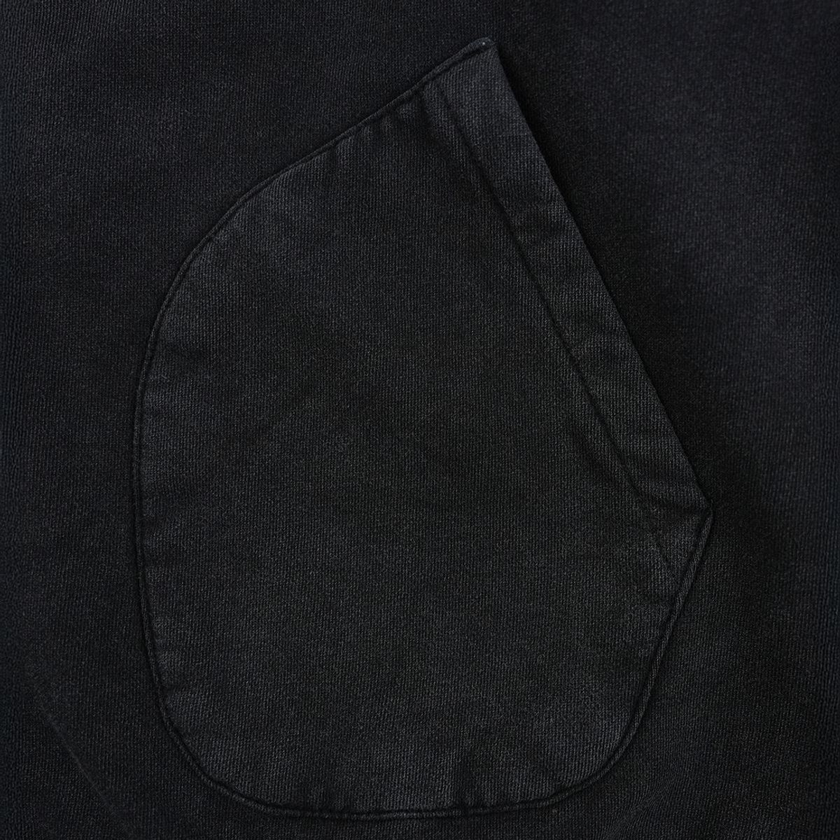 피오에스알(POSR) OVD THERMAL ZIP HOODIE / FADED BLACK