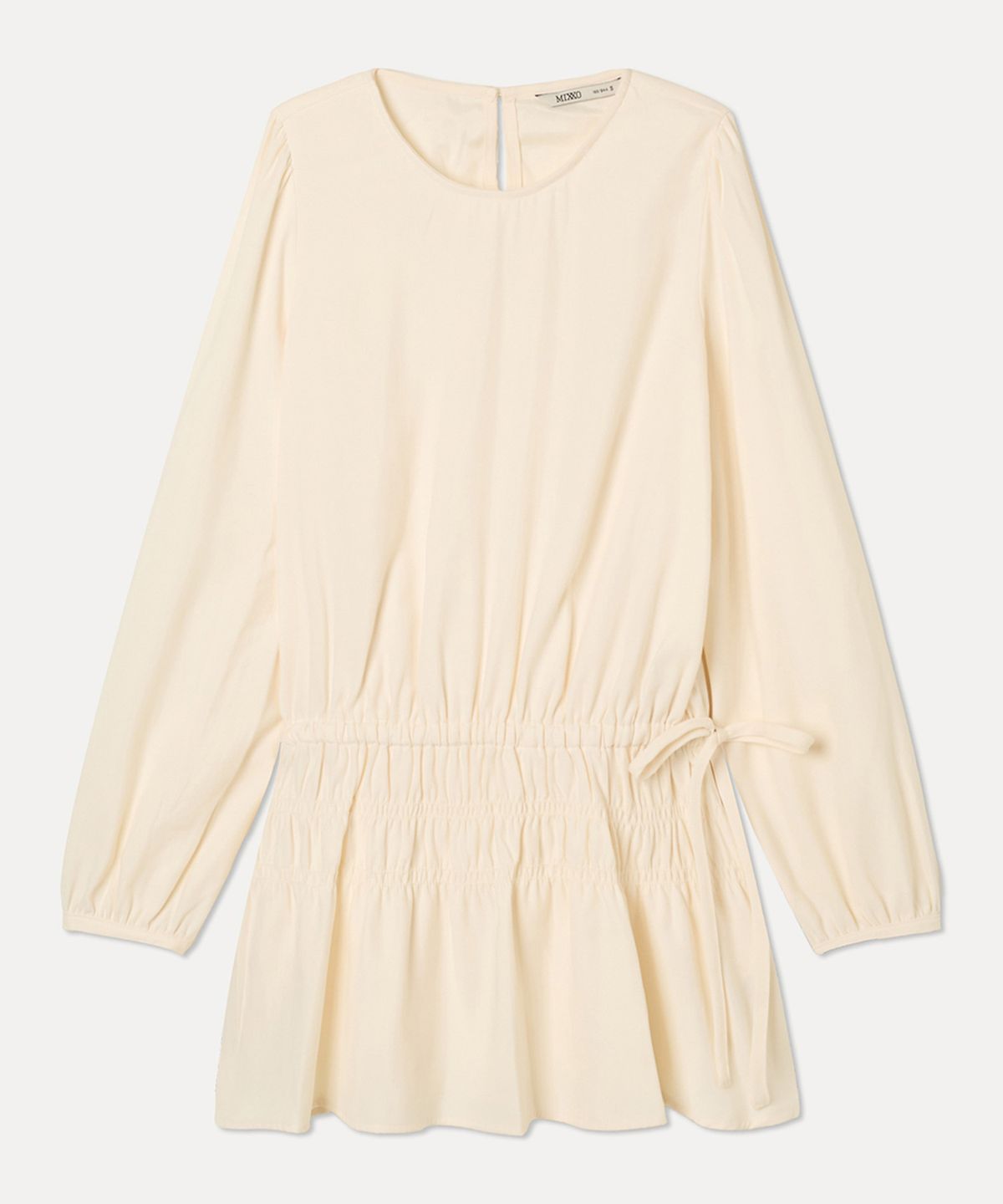 미쏘(MIXXO) 셔링 플레어 미니 원피스_MIWOWG111B