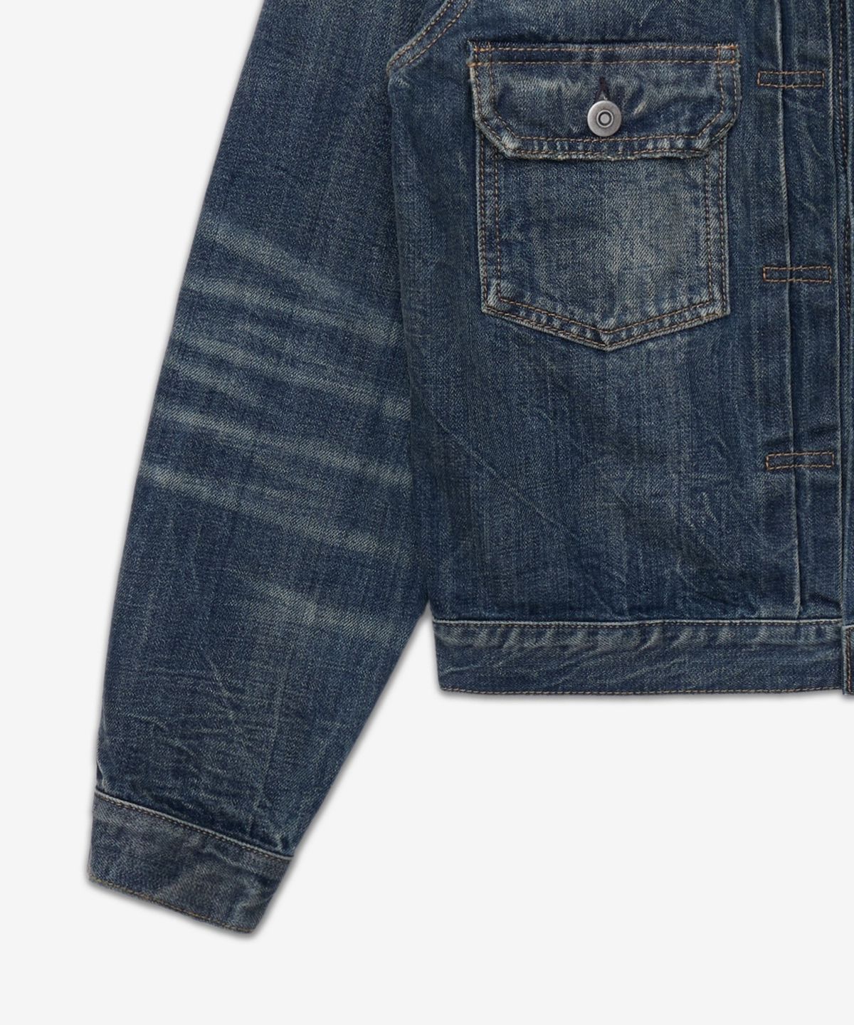 메종 마르지엘라(MAISON MARGIELA) 더블 포켓 데님 재킷 - 블루 / S29AM0404M30037961