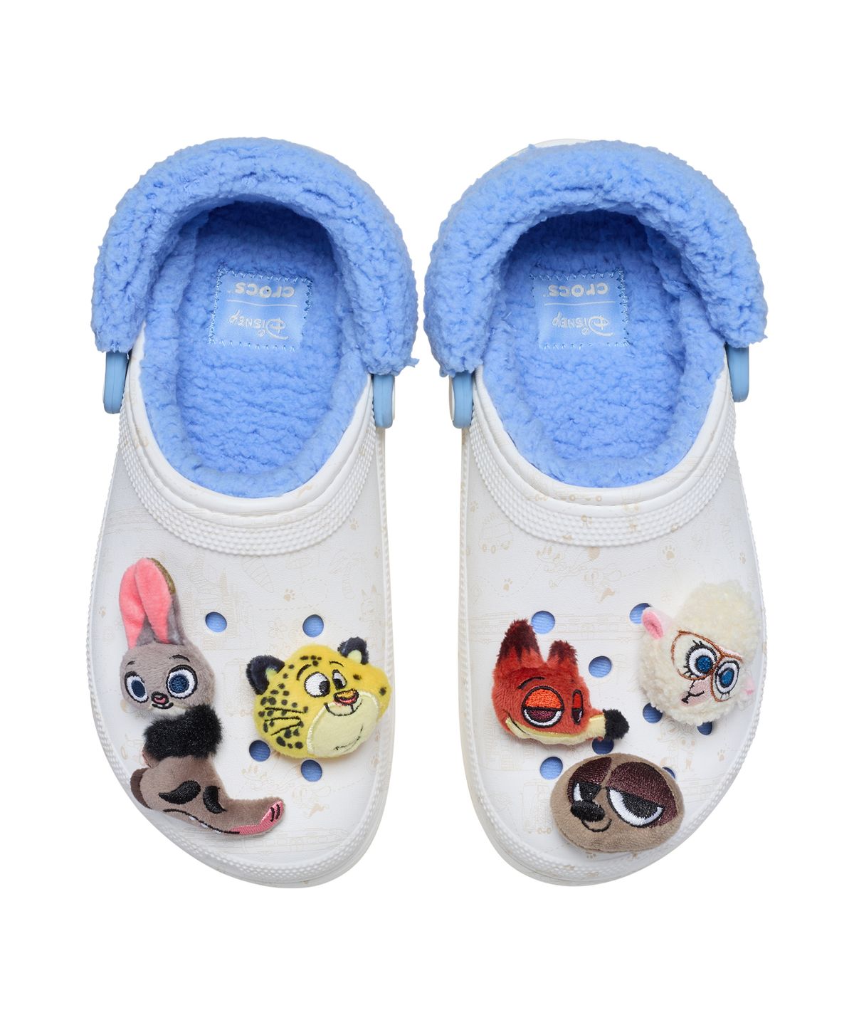 크록스(CROCS) 주토피아 라인드 플랫폼 클로그 - 멀티 / 211751-90H