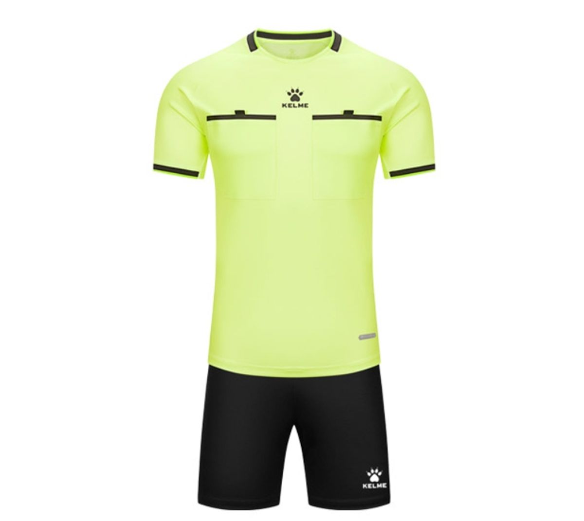 켈미(KELME) 8551ZB11075 심판복 세트 옐로우