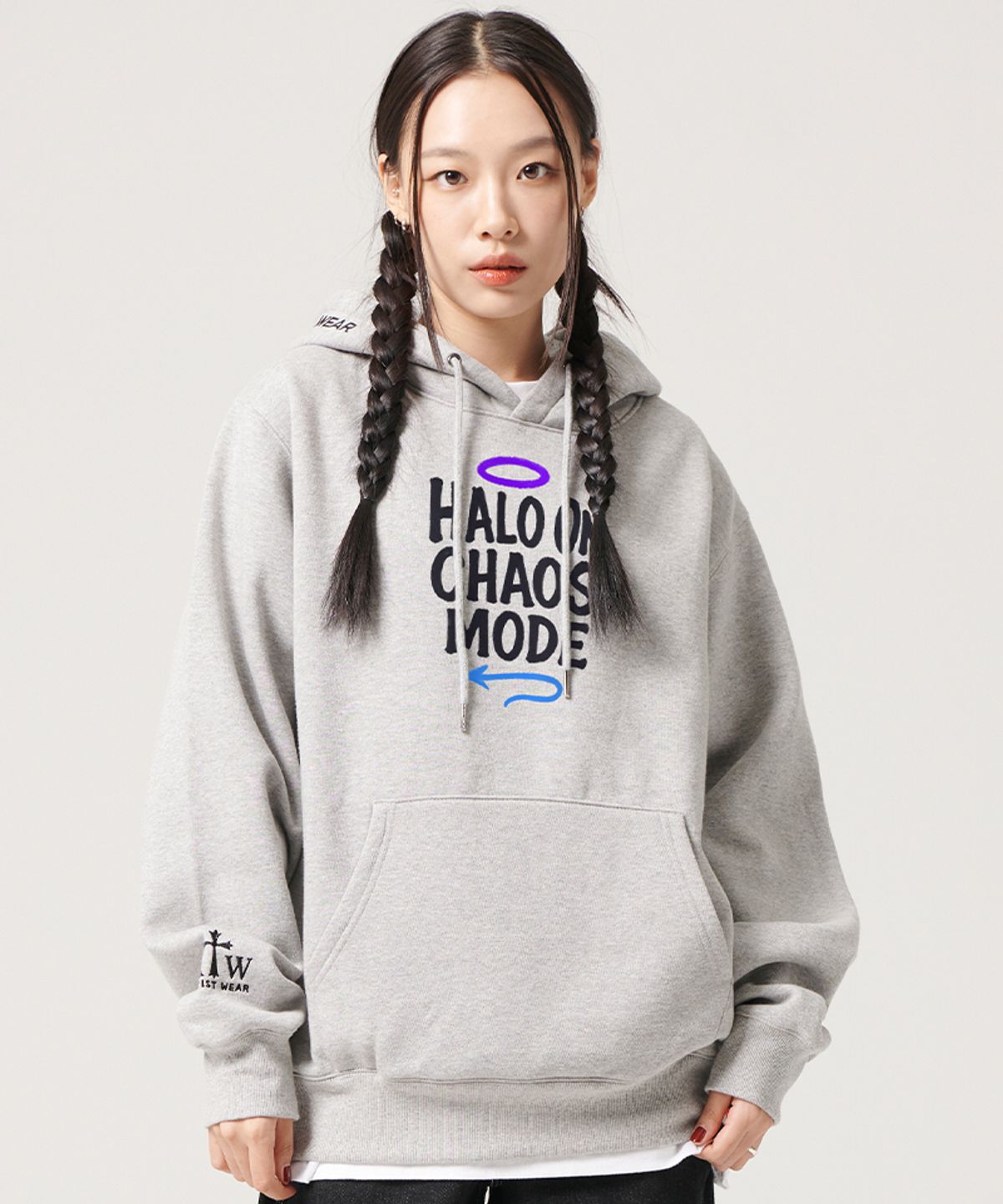 아티스트웨어(ARTISTWEAR) [ATW] 홀리메스 후드티