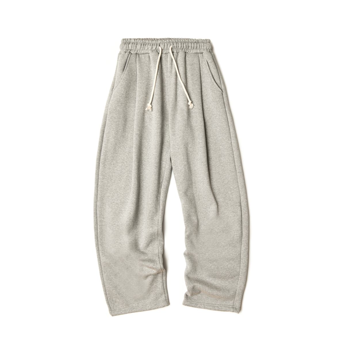 아모우(AMOU) Molly One Tuck Sweat Pants MELANGE
