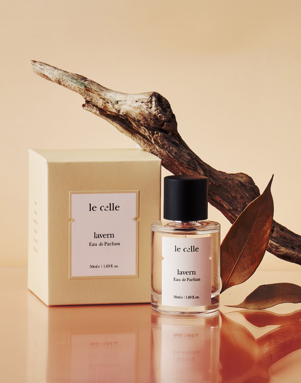 르셀르(LECELLE) 라번 오드퍼퓸 50ml [우디·히노키·샌달우드](캔들키트 증정)