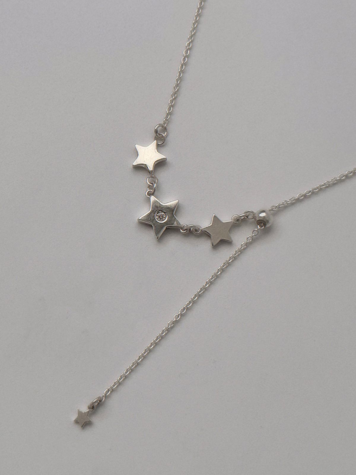 러브트릭스(LOVETRIX) silver925 3star necklace