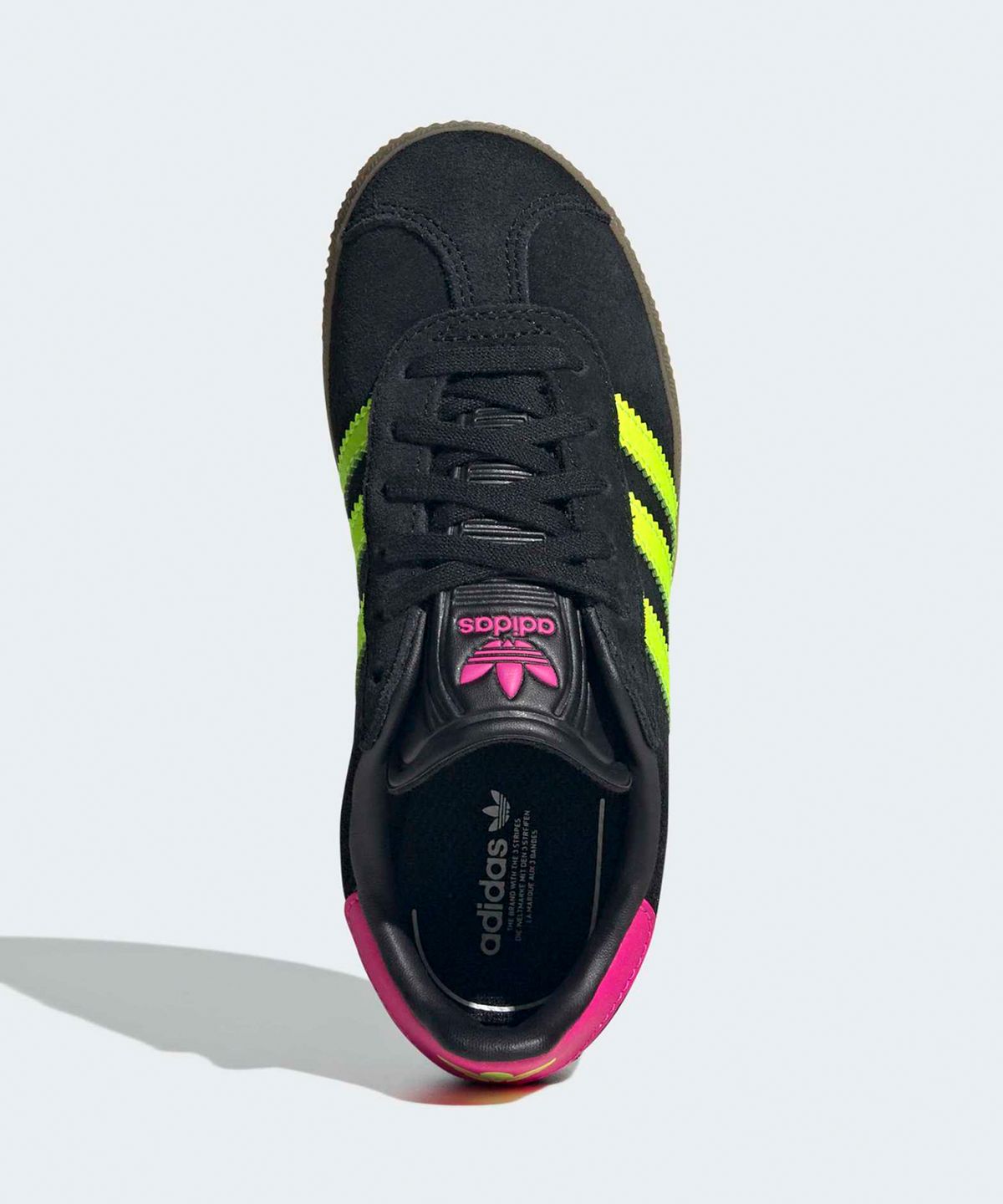 아디다스 키즈(ADIDAS KIDS) 가젤 키즈 - 블랙네온그린 / JQ6000