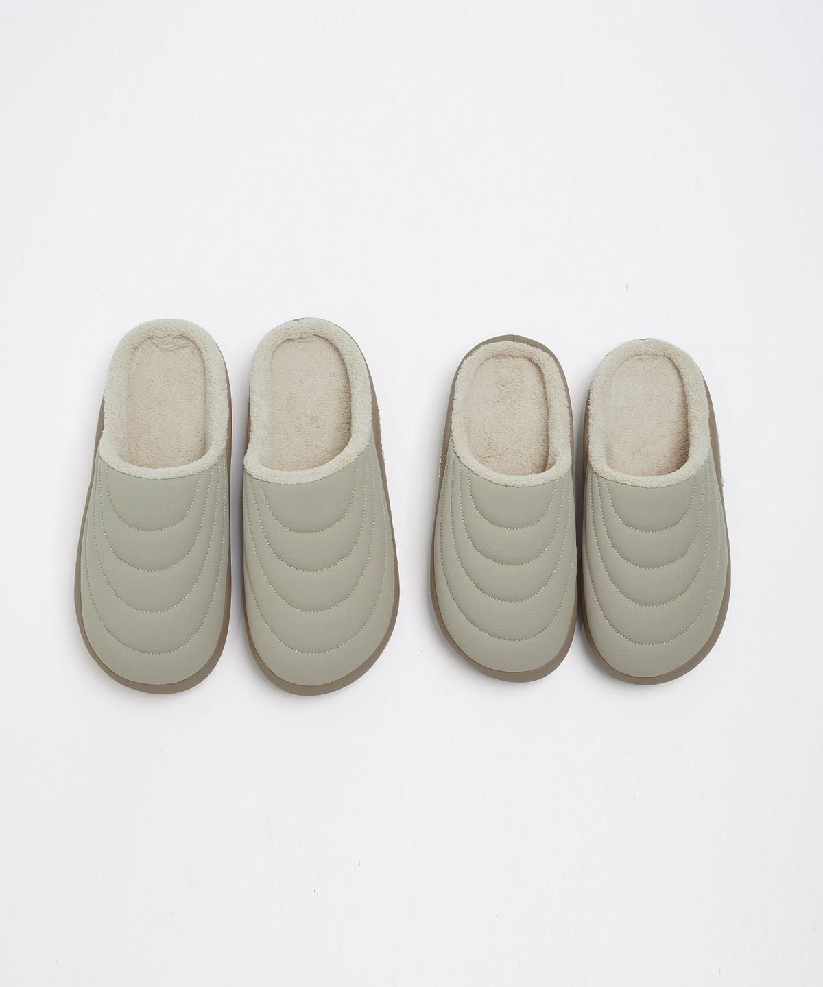 착한구두(CHAAKAN) [UNISEX] 몰리스 퍼안감 퀼팅 패딩 슬리퍼