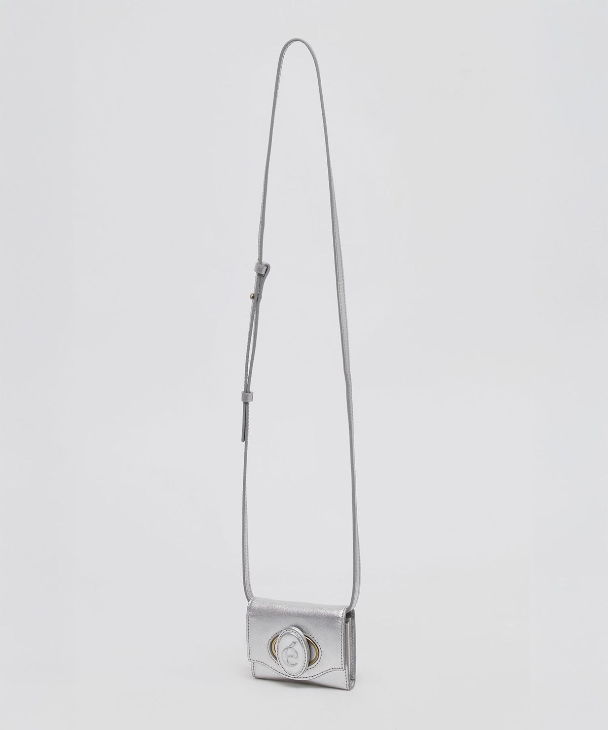 아카이브앱크(ARCHIVEPKE) Oval card bag(Silver spoon)_OVBRX24503SIV
