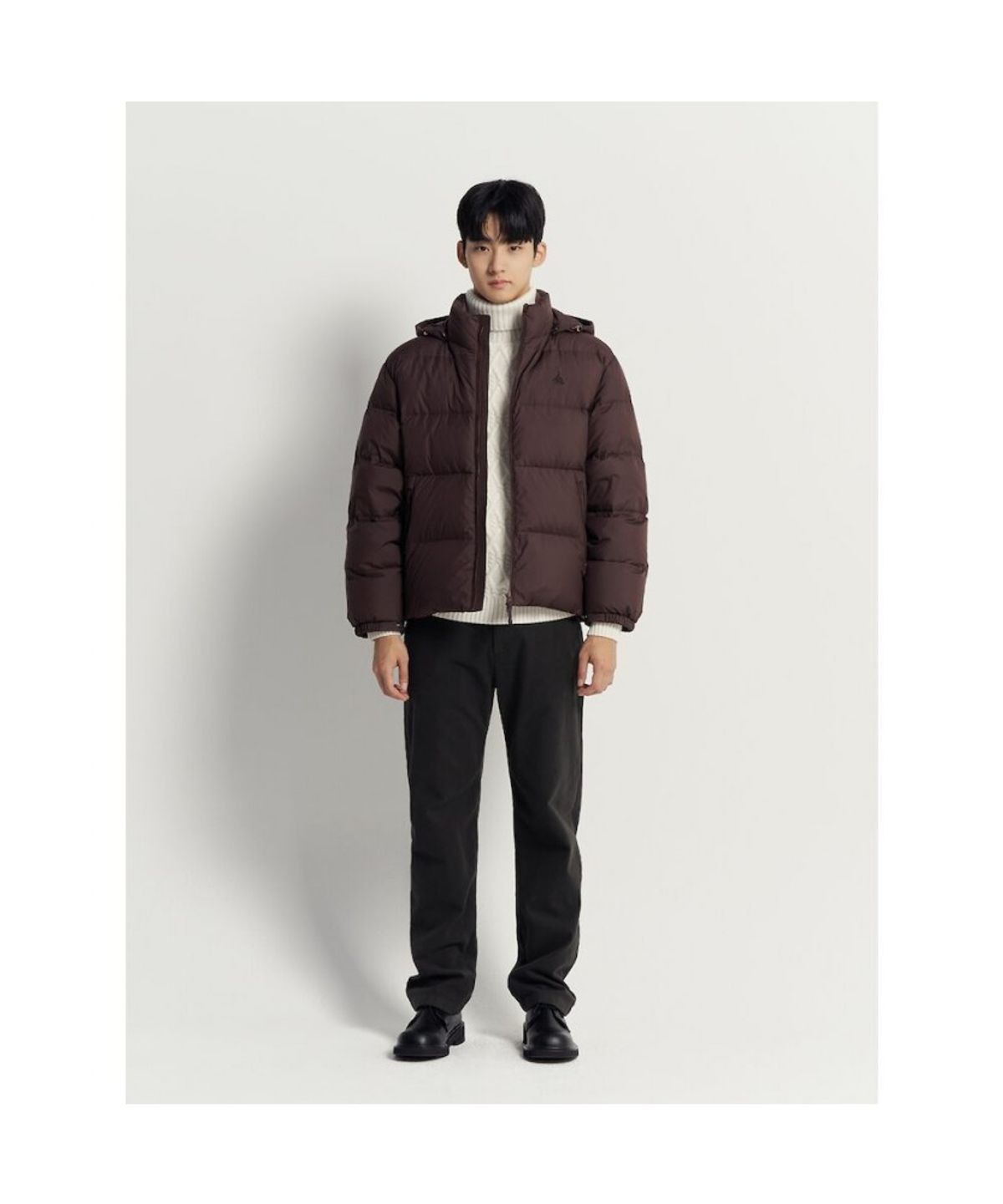 빈폴 멘(BEANPOLE MEN) 아란 터틀넥 니트  아이보리