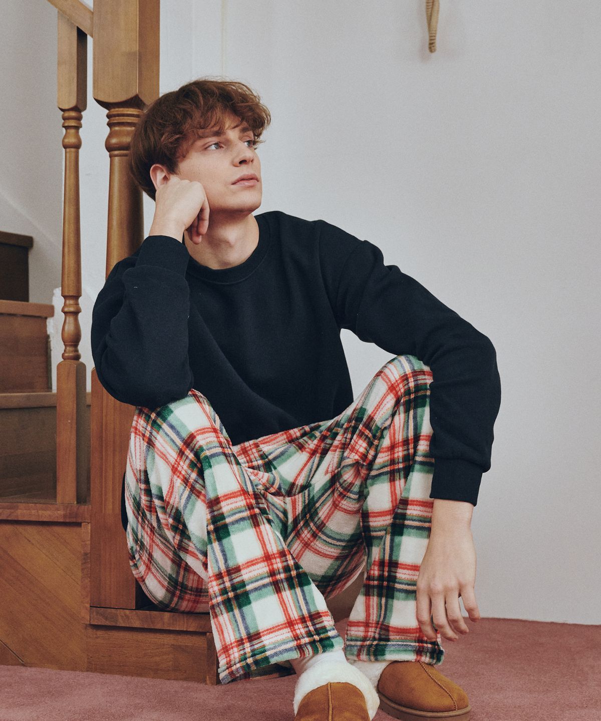 댑(DAB) 디셈버체크 수면 잠옷바지 공용